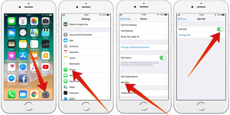 Activar y desactivar el PIN de la tarjeta SIM del iPhone