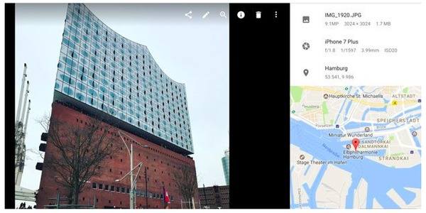 Rastrear un iPhone usando Google Fotos
