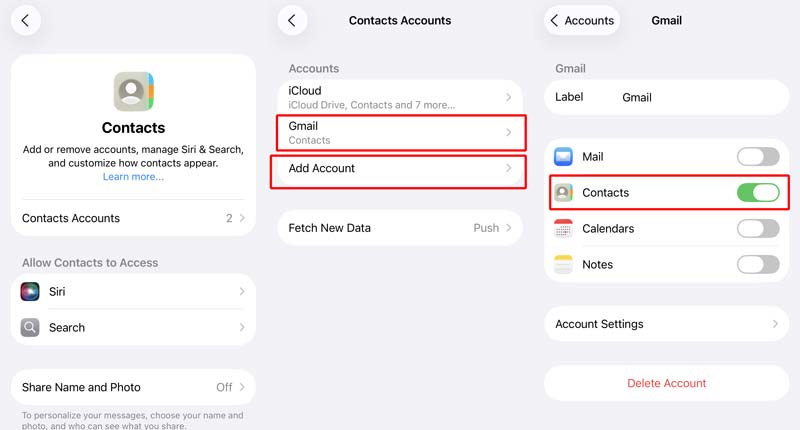 Google Drive activo en iPhone