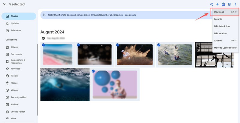 Acceder a Google Photos en MAC Descargar