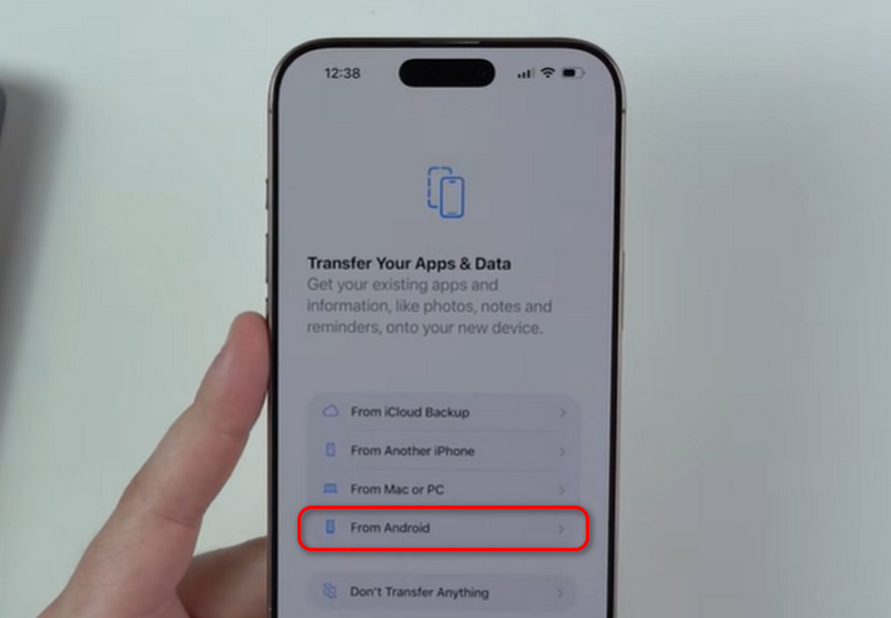 Set Up Iphone And Transfer Whatsapp From Android