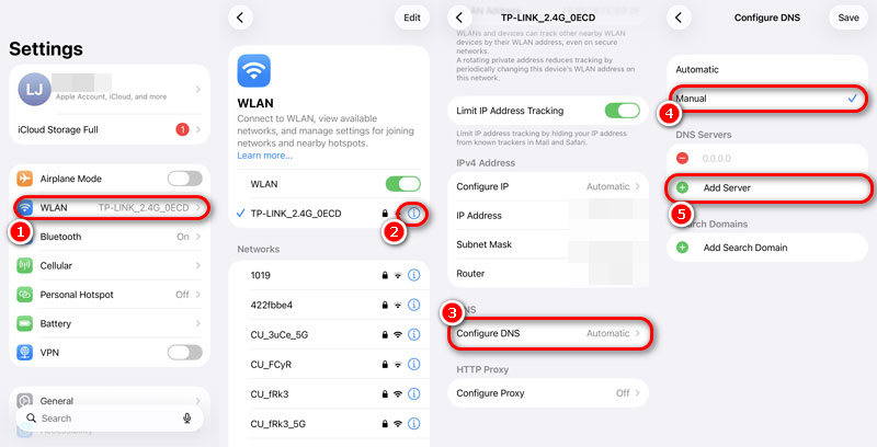Turn Off Find My iPhone with Dns Bypassing