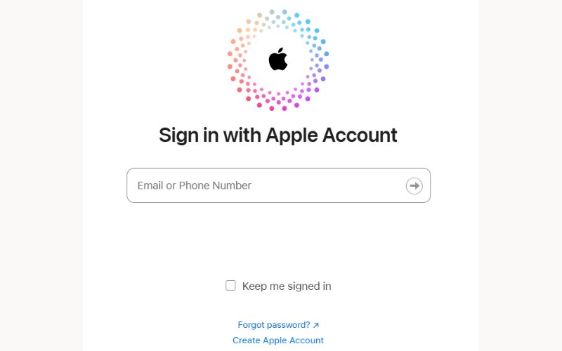 Iniciar sesión ID de Apple