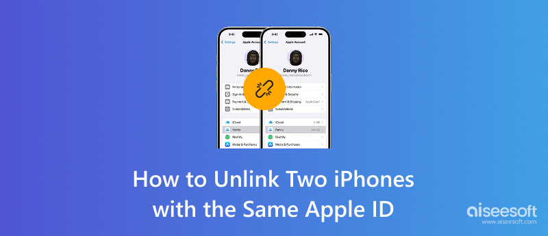 Desvincular dos iPhones con el mismo ID de Apple