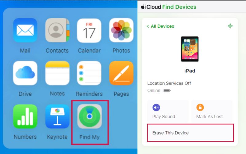 Haga clic en Borrar este dispositivo
