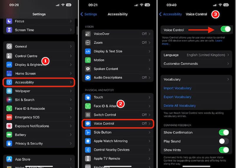 Desbloquear iPhone con la voz