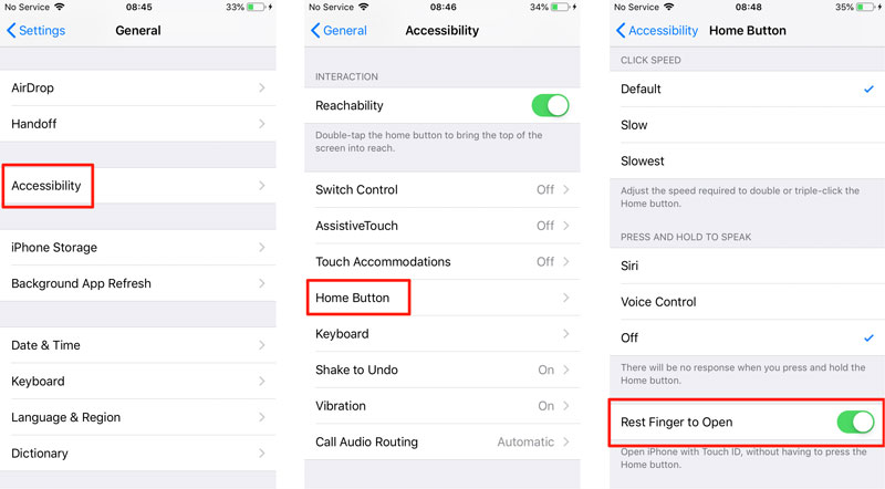 Activa la función Restablecer dedo para desbloquear el iPhone 6