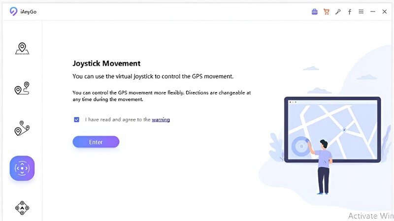 Select Joystick Movement