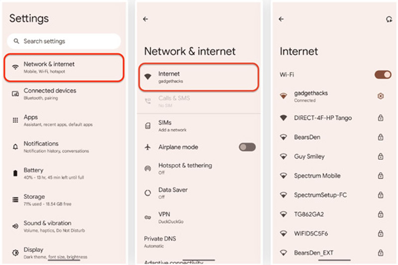 Ver contraseñas wifi guardadas en Android