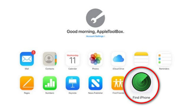 iCloud Buscar iPhone