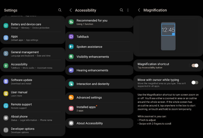 Ampliación de Android