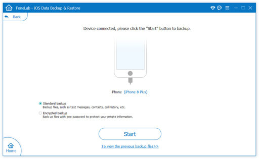 Modo de copia de seguridad