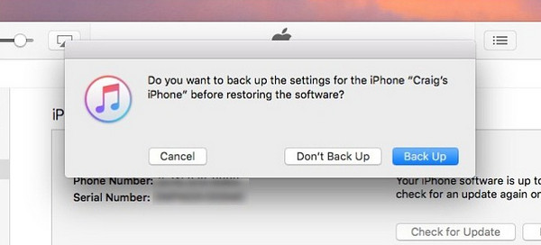 Copia de seguridad de iPhone