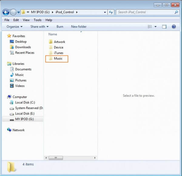 Transfiere iPod Music a la PC