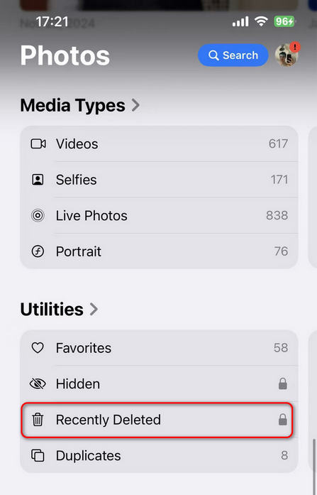 Recuperar fotos ios8 arriba
