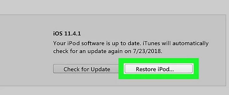 Recuperar archivos eliminados del iPod con iTunes