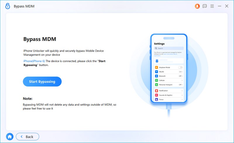 Omitir inicio de teléfono no disponible