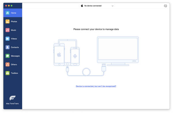 Conecte iPhone a Mac