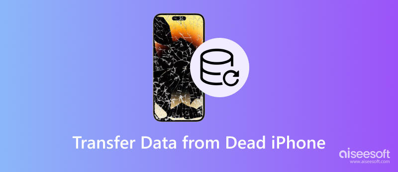 Transferir datos desde un iPhone averiado