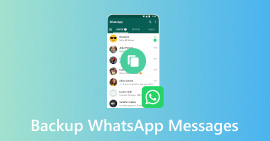 Copia de seguridad de los mensajes de WhatsApp