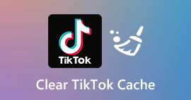 Borrar caché de TikTok