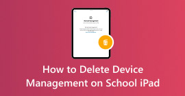 Eliminar la administración de dispositivos en el iPad de la escuela