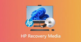Medios de recuperación de HP