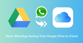Mover la copia de seguridad de WhatsApp de Google Drive a iCloud