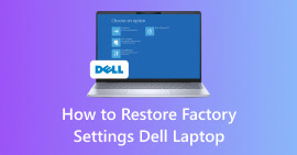 Restaurar configuración de fábrica en computadora portátil Dell