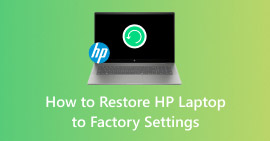 Restaurar la configuración de fábrica de una computadora portátil HP