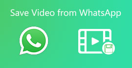 Guardar video de WhatsApp