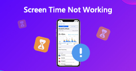Restablecer contraseña de tiempo de pantalla