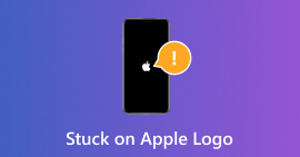 Atrapado en Apple Logo