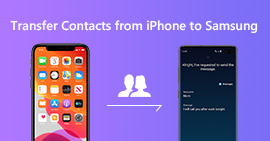 Cambiar contactos de iPhone a Samsung Galaxy