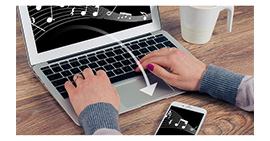 Transfiere música desde la computadora al iPhone
