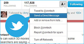 Mensajes directos de Twitter