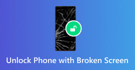 Desbloquear teléfono con pantalla rota