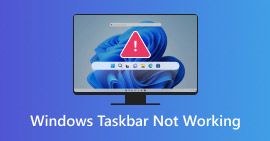 La barra de tareas de Windows no funciona