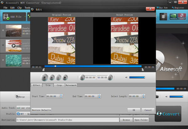 Editar video