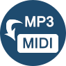 Convierte MP3 a MIDI