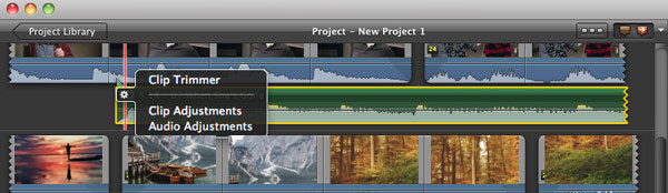 Encuentra música de fondo buscada en iMovie