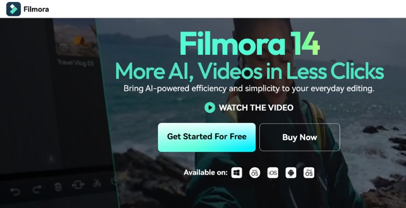 Filmora AI Video Enhancer