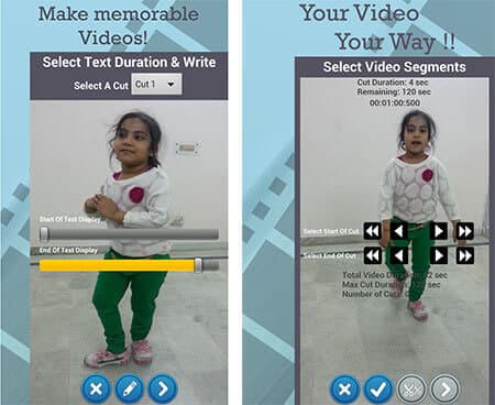 Editor de video Recortar Cortar Agregar texto