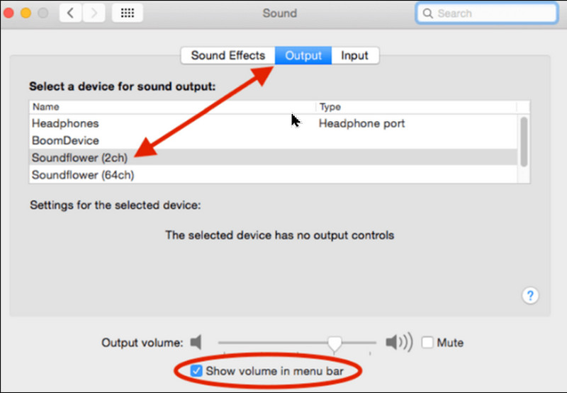 Selección de Soundflower