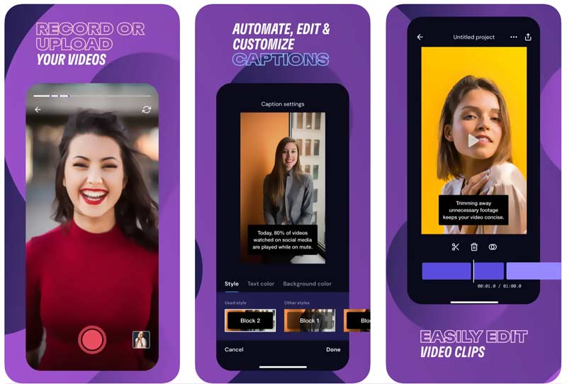 Aplicación Clipchamp alternativa a CapCut
