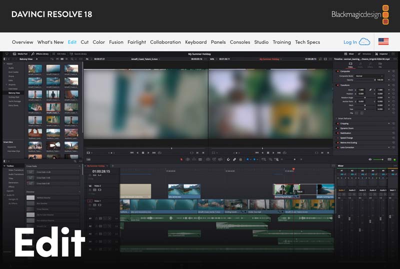 Davinci Resolve 18 Edit