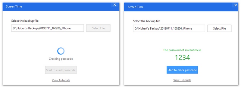 Recuperar la contraseña de Tiempo en pantalla para iOS 11 o posterior