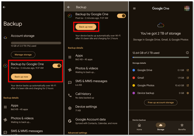Activar Google One
