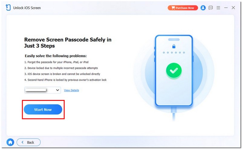 Haga clic en Comenzar ahora