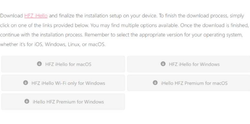 Sitio de descarga de Ihello Hfz
